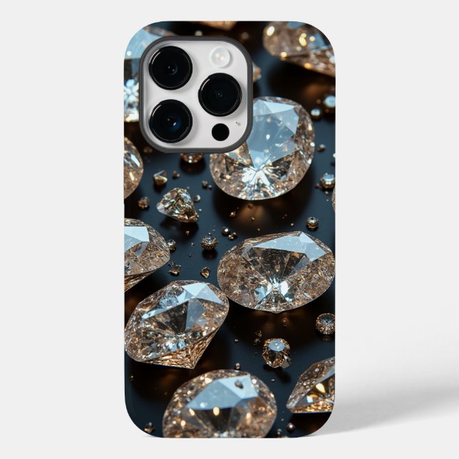 Coque Case-Mate iPhone Diamond coque iphone a l'air d'un vrai diamant lux (Verso)