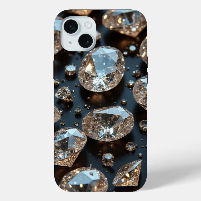 Coque Case-Mate iPhone Diamond coque iphone a l'air d'un vrai diamant lux (Verso)