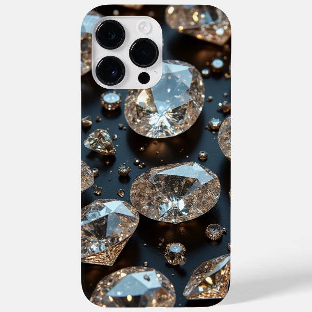 Coque Case-Mate iPhone Diamond coque iphone a l'air d'un vrai diamant lux (Verso)