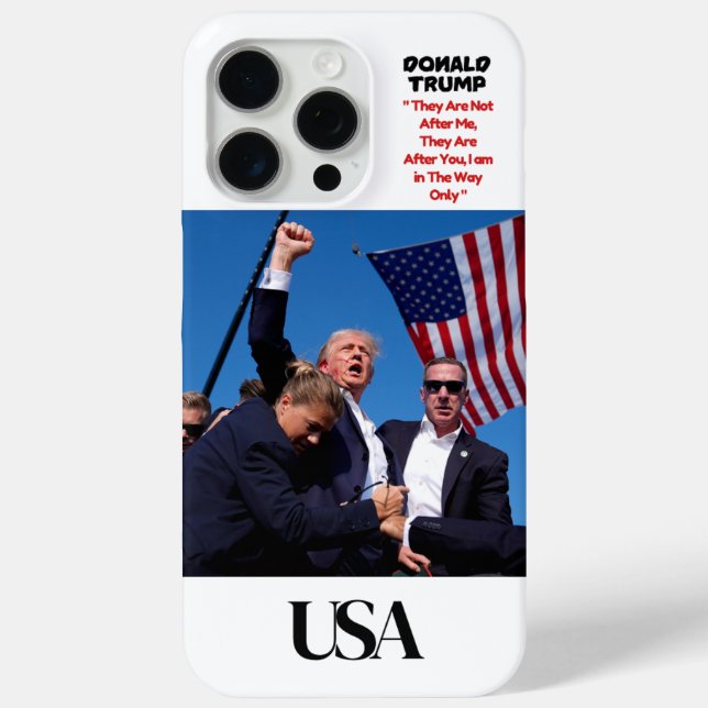 Coque Case-Mate iPhone Donald Trump Coque iphone (Verso)