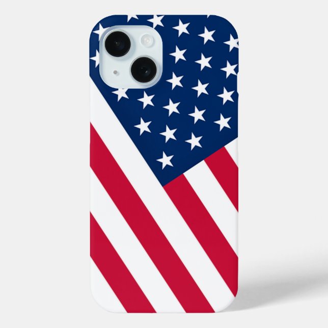Coque Case-Mate iPhone Drapeau américain coque iphone patriotique américa (Verso)