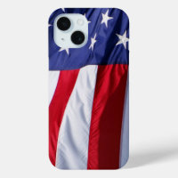 drapeau américain iPhone 15 coque