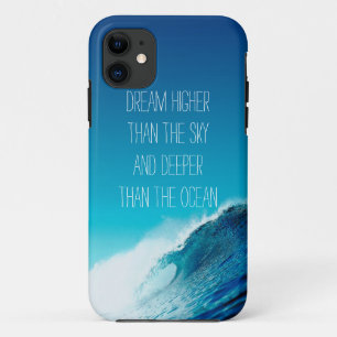Coque Case-Mate iPhone Dream quote iPhone 5 coque Ocean vagues