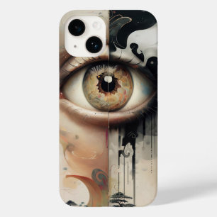 Coque Case-Mate iPhone Earth Human Eye Art iPhone 14 Coque