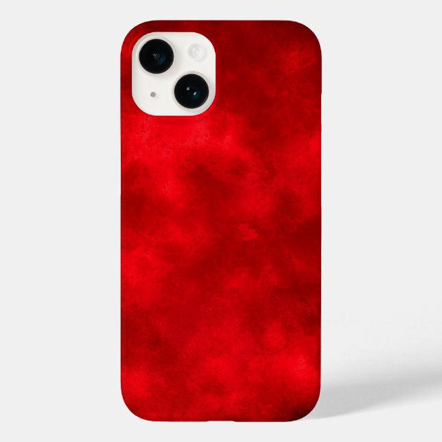 Coque Case-Mate iPhone Effet Cloud rouge iPhone / coque ipad (Verso)