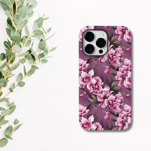Coque Case-Mate iPhone Élégant floral d'orchidée rose