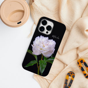 Coque Case-Mate iPhone Elégante Peine Blanche Une Fleur Comme Aucune Autr