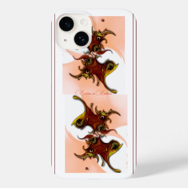 Coque Case-Mate iPhone "Emotion vs Emotion", Coque Apple iPhone 14 (Verso)