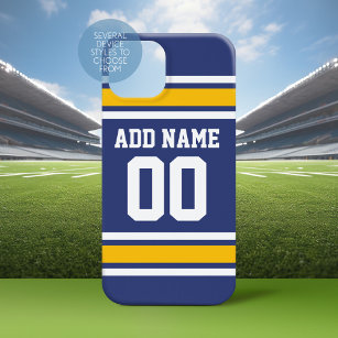 Coque Case-Mate iPhone Équipe sportive Jersey avec nom et numéro personna