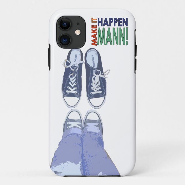 Coque Case-Mate iPhone Faites-le se produire Mann ! coque iphone (Dos)