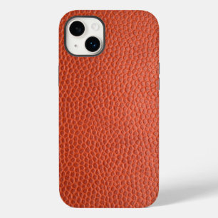 Coque Case-Mate iPhone Faux En Cuir Orange. Coque iphone personnalisé