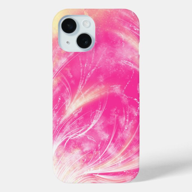 Coque Case-Mate iPhone Fireflies et gros iPhone 15 Coque (Verso)