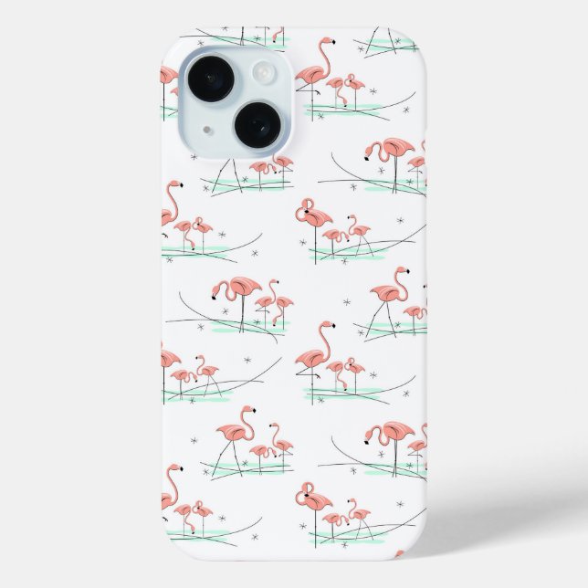 Coque Case-Mate iPhone Flamant rose Ocean Multi coque iphone (Verso)