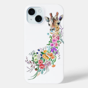 Coque Case-Mate iPhone Fleurs colorées Bouquet Giraffe coque iphone