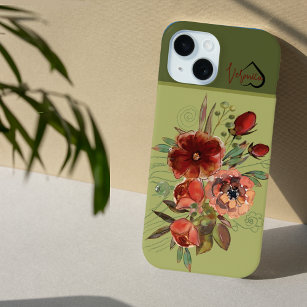 Coque Case-Mate iPhone Fleurs de automne vintages