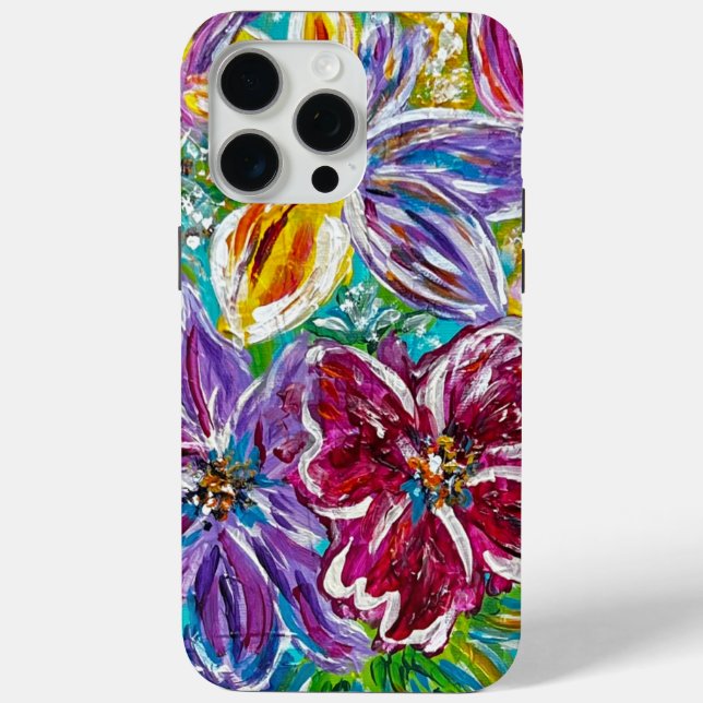 Coque Case-Mate iPhone Floral coque iphone (Verso)