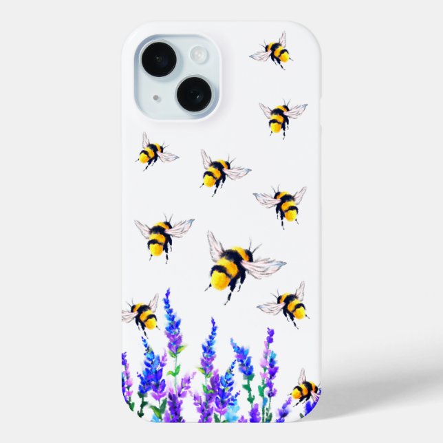 Coque Case-Mate iPhone Flying Bees coque iphone (Verso)
