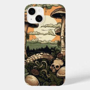 Coque Case-Mate iPhone Forêt de champignons punk