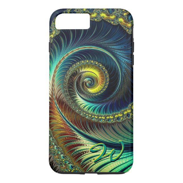 Coque Case-Mate iPhone Fractal Art 42 iPhone 7 Coque (Dos)