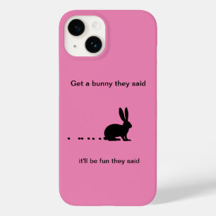 Coque Case-Mate iPhone Funny Bunny Poop Coque-Mate iPhone 14 Coque