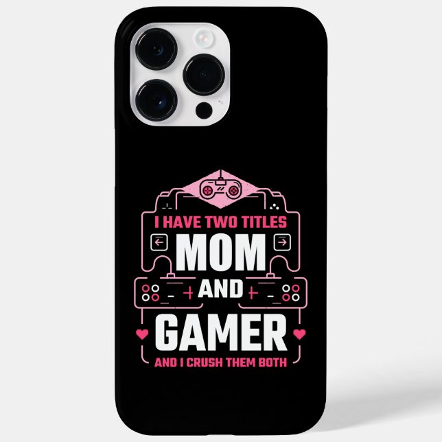 Coque Case-Mate iPhone FUNNY GAMER MOM coque iphone (Verso)