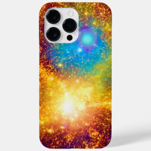 Coque Case-Mate iPhone Galaxie bleu cosmique violet étoiles dans le Super