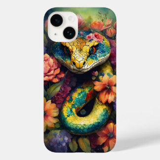 Coque Case-Mate iPhone galaxie dégitale image serpent coque iphone