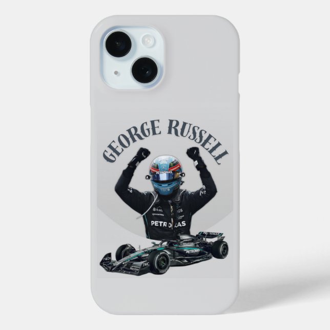 Coque Case-Mate iPhone George Russell Iphone 15 Coque (Verso)