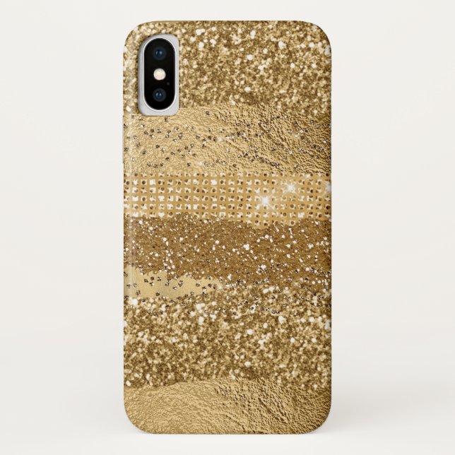 Coque Case-Mate iPhone Golden Glam iPhone X Coque (Dos)