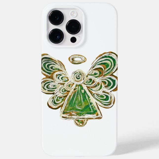 Coque Case-Mate iPhone Green Guardian Angel Art coque iphone personnalisé (Verso)