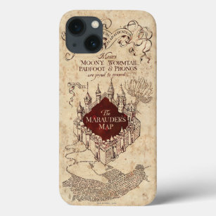 Coque Case-Mate iPhone Harry Potter Spell   Carte de Marauder