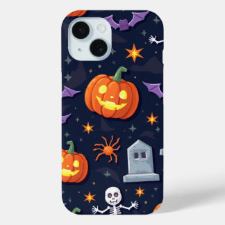 Coque Case-Mate iPhone "Haunted Protection : Spooktacular iPhone 15 Coque