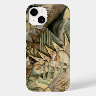 Coque Case-Mate iPhone Heure de pointe, New York par Max Weber, Cubisme V