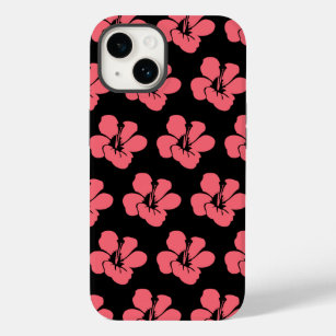 Coque Case-Mate iPhone Hibiscus rose simple