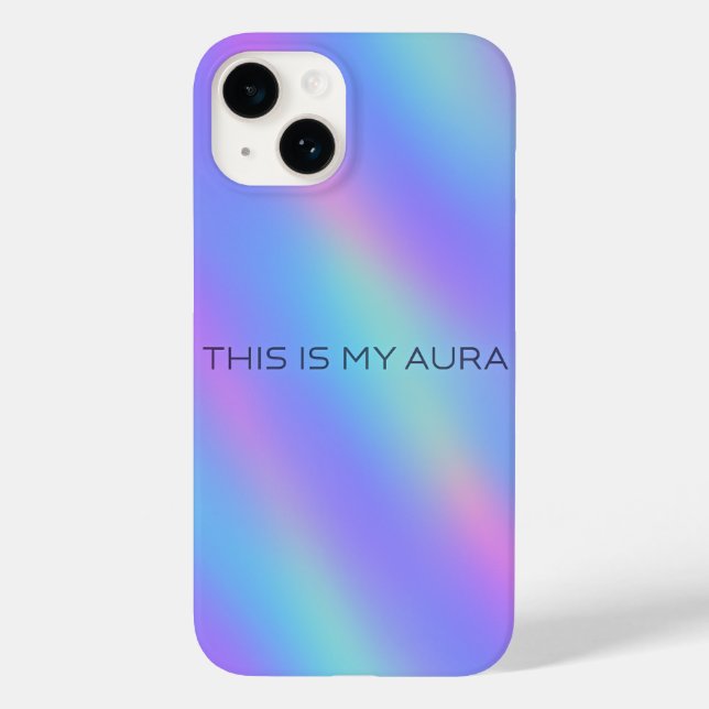 Coque Case-Mate iPhone Holographique Dégradé coque iphone esthétique (Verso)