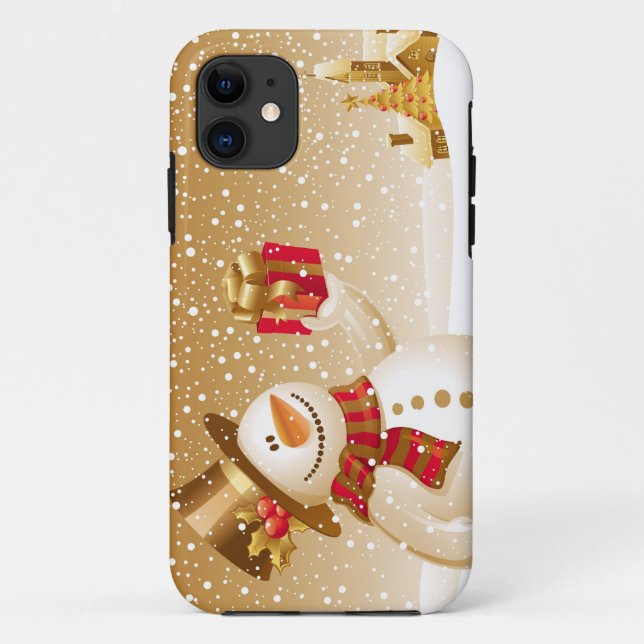 Coque Case-Mate iPhone Homme de neige de Noël Coque iPhone 5 (Dos)