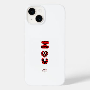 Coque Case-Mate iPhone I Fuzzy U Apple iPhone 14 Coque
