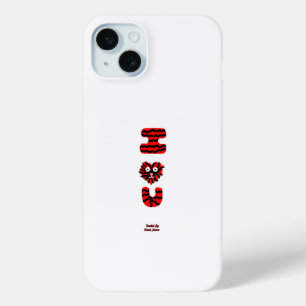 Coque Case-Mate iPhone I Fuzzy U Apple iPhone 15 Plus Coque