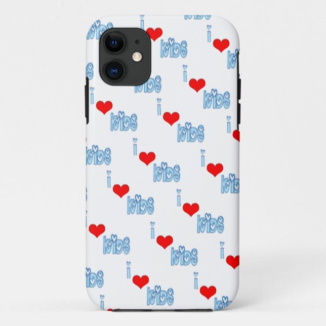 Coque Case-Mate iPhone I Love Kids iPhone 5 Coque (Dos)