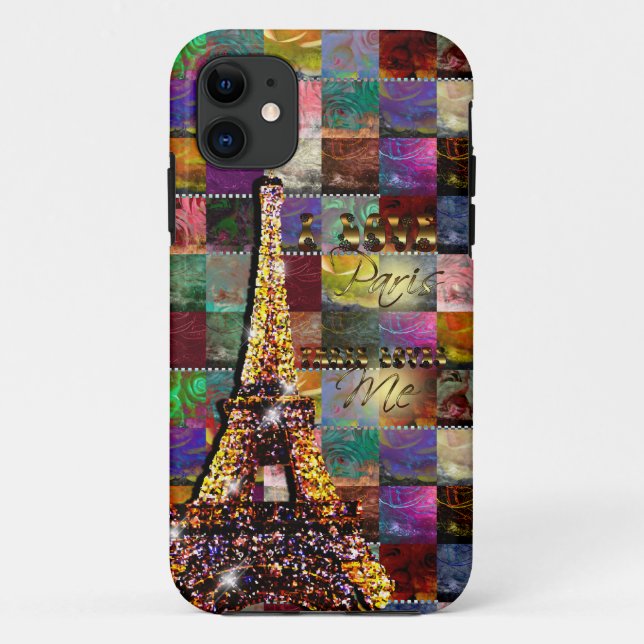 Coque Case-Mate iPhone I Love Paris - iPhone 5 Coque (Dos)