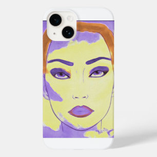 Coque Case-Mate iPhone iPhone 14 Coque Art déco femmes style de peinture