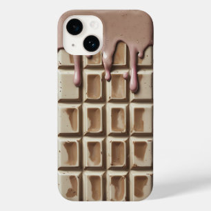 Coque Case-Mate iPhone iPhone 14 Coque blanc au chocolat