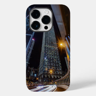 Coque Case-Mate iPhone iPhone 14 Pro Coque Hong Kong Night Photo Central