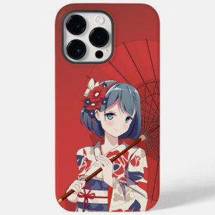 Coque Case-Mate iPhone iPhone 14 Pro Max Red Anime Coque couverture pour 