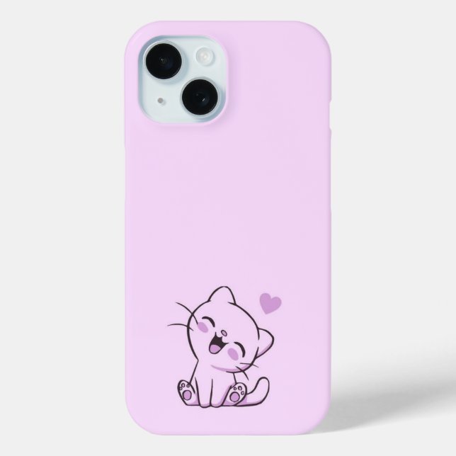 Coque Case-Mate iPhone iPhone 15 coque Hello Kitty thème (Verso)