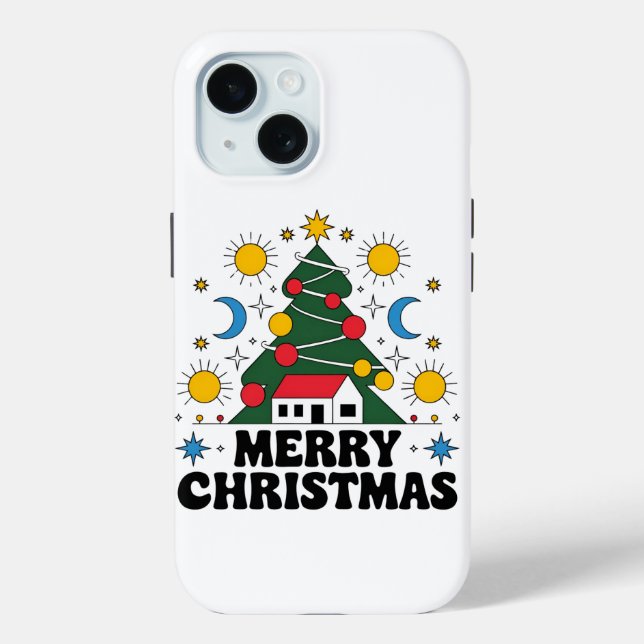 Coque Case-Mate iPhone iPhone 16 Coque : Nouveau Joyeux Noël / coque ipad (Verso)