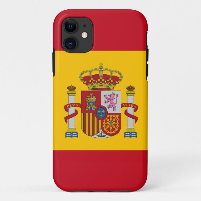Coque Case-Mate iPhone IPhone 5 Coque avec drapeau d'Espagne (Dos)