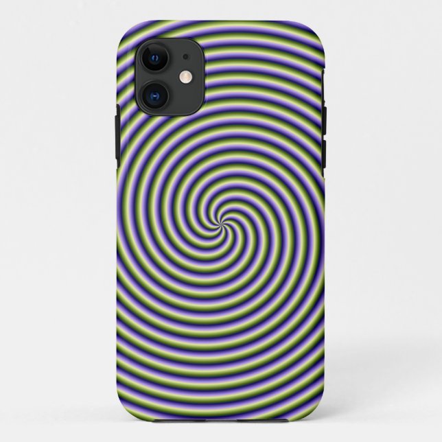 Coque Case-Mate iPhone iPhone 5 Coque wirl en bleu vert et violet (Dos)