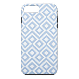 Coque Case-Mate iPhone iPhone 8/7 Plus Coque bleu clair et blanc Meander