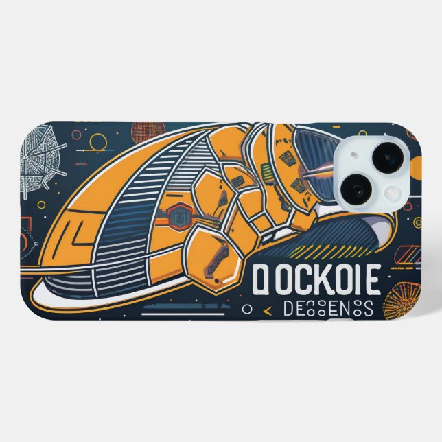 Coque Case-Mate iPhone iPhone / coque ipad en 3design Rokclonedesigns Art (Verso (horizontal))